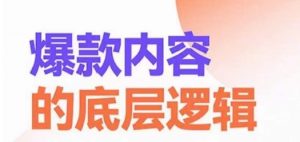 爆款内容的底层逻辑，​揽获精准客户，高粘性、高复购、高成交|淘骐网赚资源库
