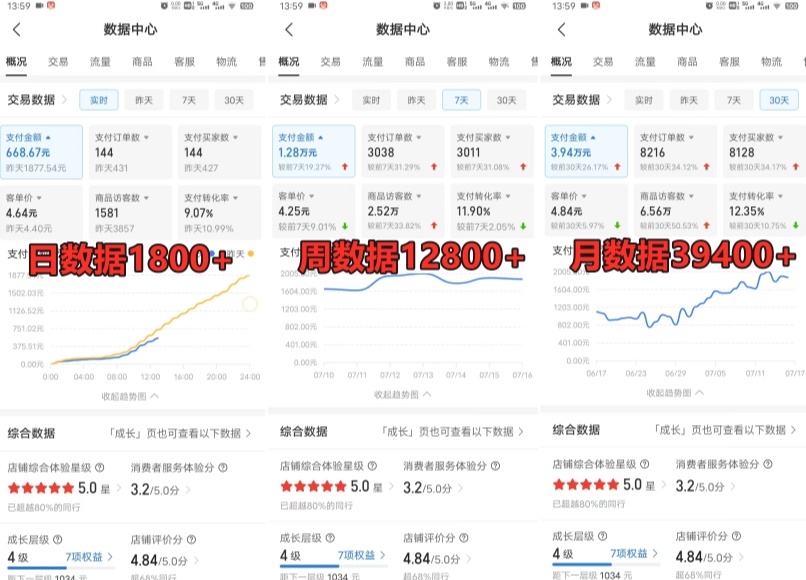 拼多多虚拟电商训练营月入30000+你也行,暴利稳定长久,副业首选|淘骐网赚资源库