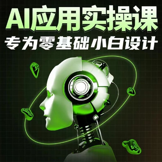 AI应用实操课,专为零基础小白设计|淘骐网赚资源库