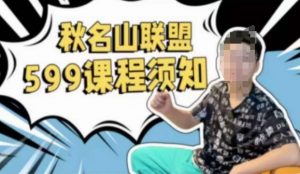 秋名山随心推叠投课,零基础学员,可以学会底层逻辑少走弯路|淘骐网赚资源库
