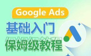 Google Ads基础入门保姆级教程,系统拆解广告形式,关键词的商业认知,谷歌广告结构|淘骐网赚资源库