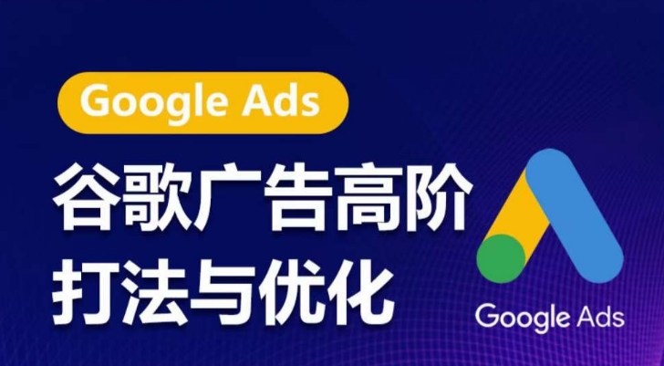谷歌广告高阶打法与优化，凝结行业精华的谷歌广告体系课程，带你抓住流量红利，最大化ROI|淘骐网赚资源库