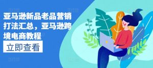 亚马逊新品老品营销打法汇总，亚马逊跨境电商教程|淘骐网赚资源库