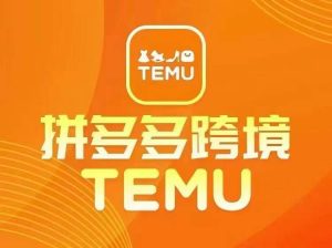 最新TEMU拼多多跨境教程，开店、运营、选品|淘骐网赚资源库