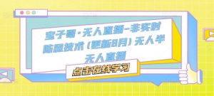 宝子哥·无人直播-非实时防风技术(更新8月)无人半无人直播|淘骐网赚资源库