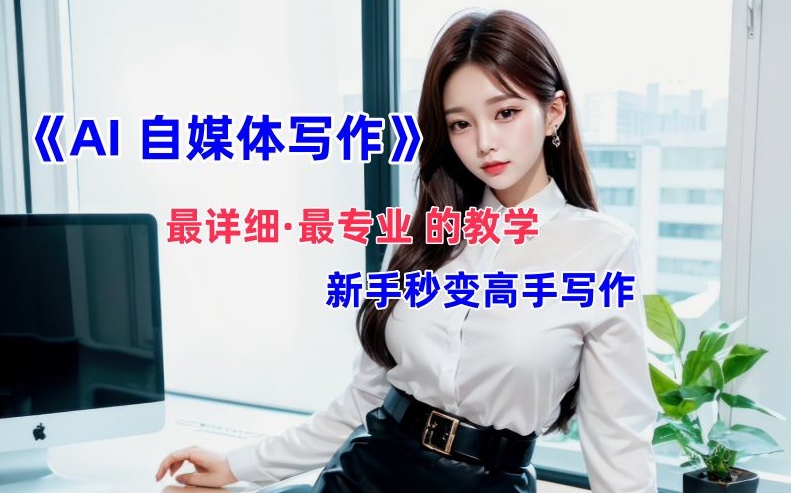 AI自媒体文章创作全网最详细教程,新手秒变写作高手,多方位发展|淘骐网赚资源库