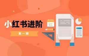 小红书进阶篇,零基础小白实战课,普通人变现的课程|淘骐网赚资源库