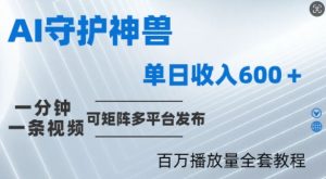 制作各省守护神，100多W播放量的视频只需要1分钟就能完成【揭秘】|淘骐网赚资源库