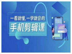 抖音手机剪辑运营变现课,一看就懂,一学就会的|淘骐网赚资源库