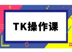 TK操作课,tiktok跨境电商教程(更新中)|淘骐网赚资源库