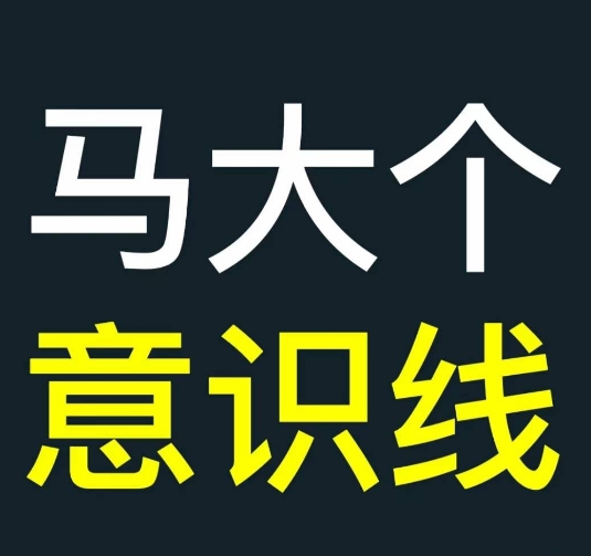 马大个意识线,一门改变人生意识的课程,讲解什么是能力线什么是意识线|淘骐网赚资源库