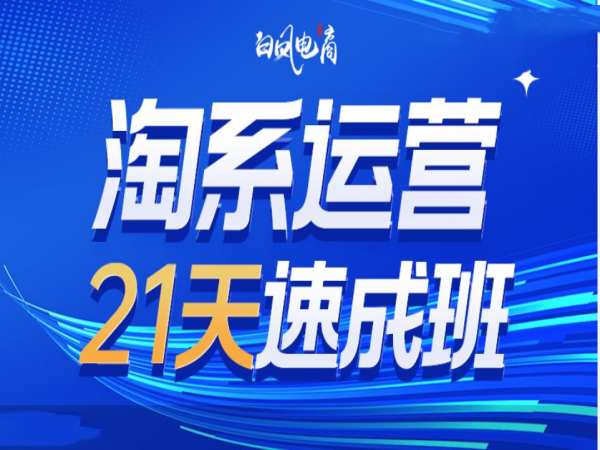 淘系运营21天速成班35期,年前最后一波和2025方向|淘骐网赚资源库