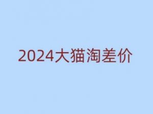 2024版大猫淘差价课程,新手也能学的无货源电商课程|淘骐网赚资源库