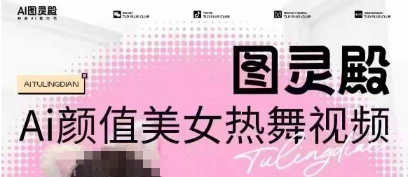 全网首发,原价988图灵殿AI颜值美女热舞视频,云端生图,轻松过原创|淘骐网赚资源库