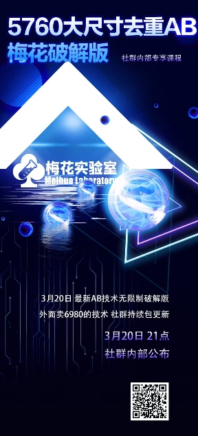 视频号连怼玩法-5760大尺寸去重AB技术-梅花实验室社群专享|淘骐网赚资源库