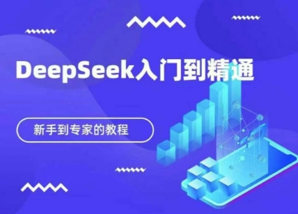 DeepSeek快速从入门到精通，新手的保姆级教程|淘骐网赚资源库