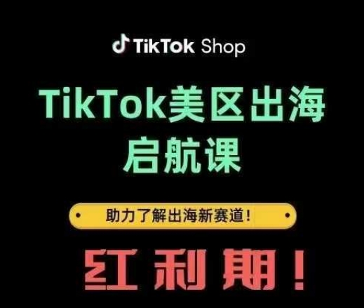 TikTok出海启航课(美区)助力了解出海红利新赛道|淘骐网赚资源库