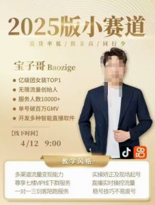 宝子哥4月12-13号线下课，全程录音【带字幕】和PPT，本期重点短视频打法摆脱缺号困扰|淘骐网赚资源库