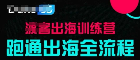 出海训练营基础课,跑通出海全流程,实战案例拆解|淘骐网赚资源库