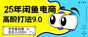 25年闲鱼电商高阶打法9.0，空手套白狼，小白日入几张|淘骐网赚资源库