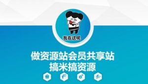 做资源站会员共享站搞米搞资源|淘骐网赚资源库