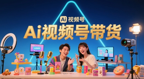 风口已至!AI视频号带货轻松月入过1W,99%的普通人却卡在内容制作门槛|淘骐网赚资源库