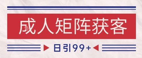 小红书某音橙人赛道引流获客,自热矩阵日引200+【揭秘】|淘骐网赚资源库