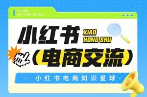 红薯电商知识星球，小红书电商交流|淘骐网赚资源库