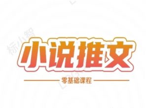 小说推文全流程课程-小说推文零基础教程|淘骐网赚资源库