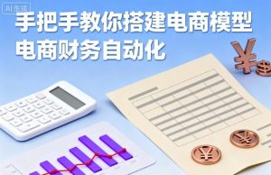 手把手教你搭建电商模型-电商财务自动化|淘骐网赚资源库