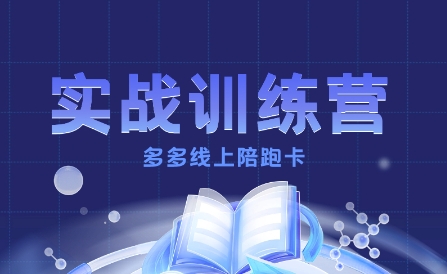 多多实战训练营,从0到1打造一个真正賺钱的店铺|淘骐网赚资源库