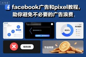 facebook广告和pixel教程,助你避免不必要的广告浪费|淘骐网赚资源库