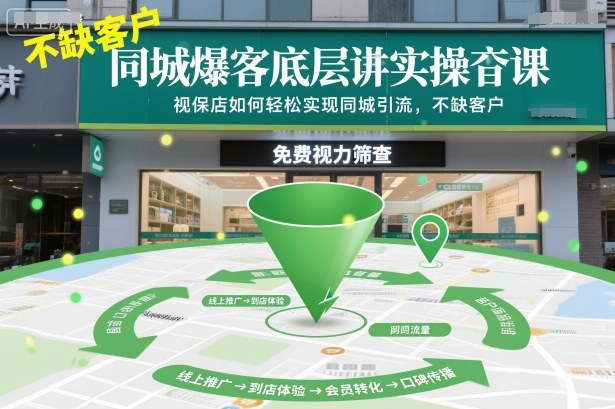 同城爆客底层实操课,视保店如何轻松实现同城引流,不缺客户!|淘骐网赚资源库