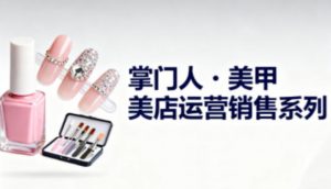 美甲店运营销售系列,助力美甲店老板及从业者提升运营、销售与管理能力|淘骐网赚资源库