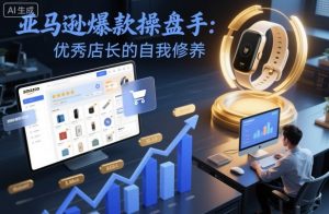 亚马逊爆款操盘手:优秀店长的自我修养|淘骐网赚资源库