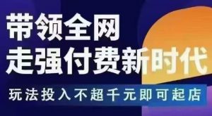 王校长拼多多无限活动流,带领全网走强付费新时代,玩法投入不超千元即可起店-第一资源库