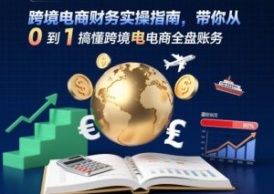 跨境电商财务实操指南,带你从0到1搞懂跨境电商全盘账务|淘骐网赚资源库