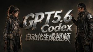 GPT5.6+Codex自动化生成视频全流程实战,从提示词设计、角色设定、封面海报,到视频生成思路与自动化工作流|淘骐网赚资源库