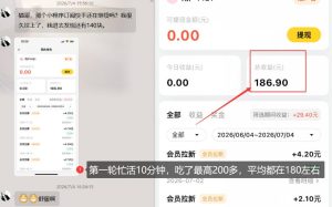 【大羊毛】几分钟30-40r，【流量体联盟】，可以矩阵，操作无脑简单|淘骐网赚资源库