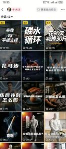 抖音12W粉丝博主的健身类科普短视频教程,手把手教普通人把健身科普流量稳定转化为长期收益|淘骐网赚资源库