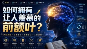 付费文:如何拥有让人羡慕的前额叶?|淘骐网赚资源库