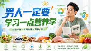 付费文章:男人一定要学习一点营养学|淘骐网赚资源库