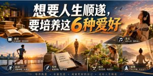 公众号付费文章:想要人生顺遂,要培养这6种爱好|淘骐网赚资源库