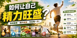 付费文章:如何让自己精力旺盛?|淘骐网赚资源库