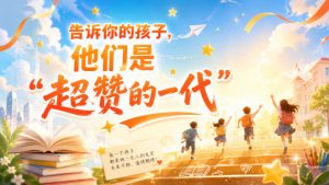 某付费社群专属文章:告诉你的孩子,他们是“超赞的一代”。|淘骐网赚资源库