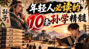 某公众号付费文章:年轻人必读的10条孙学精髓|淘骐网赚资源库