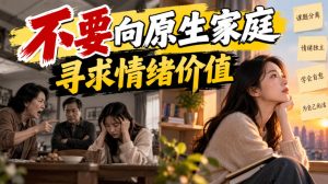 某公众号付费文章：不要向原生家庭寻求情绪价值|淘骐网赚资源库
